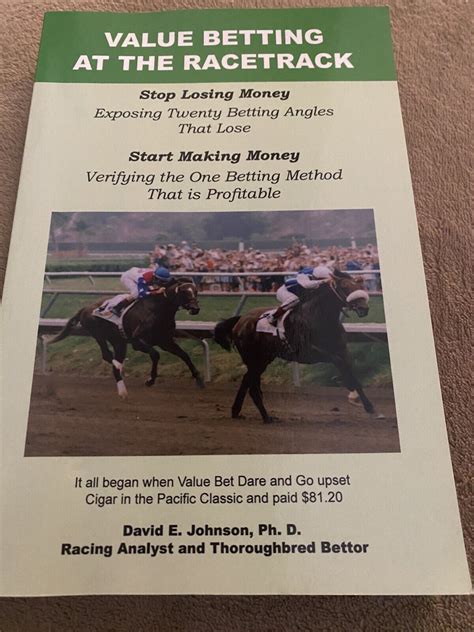 value betting at the racetrack.